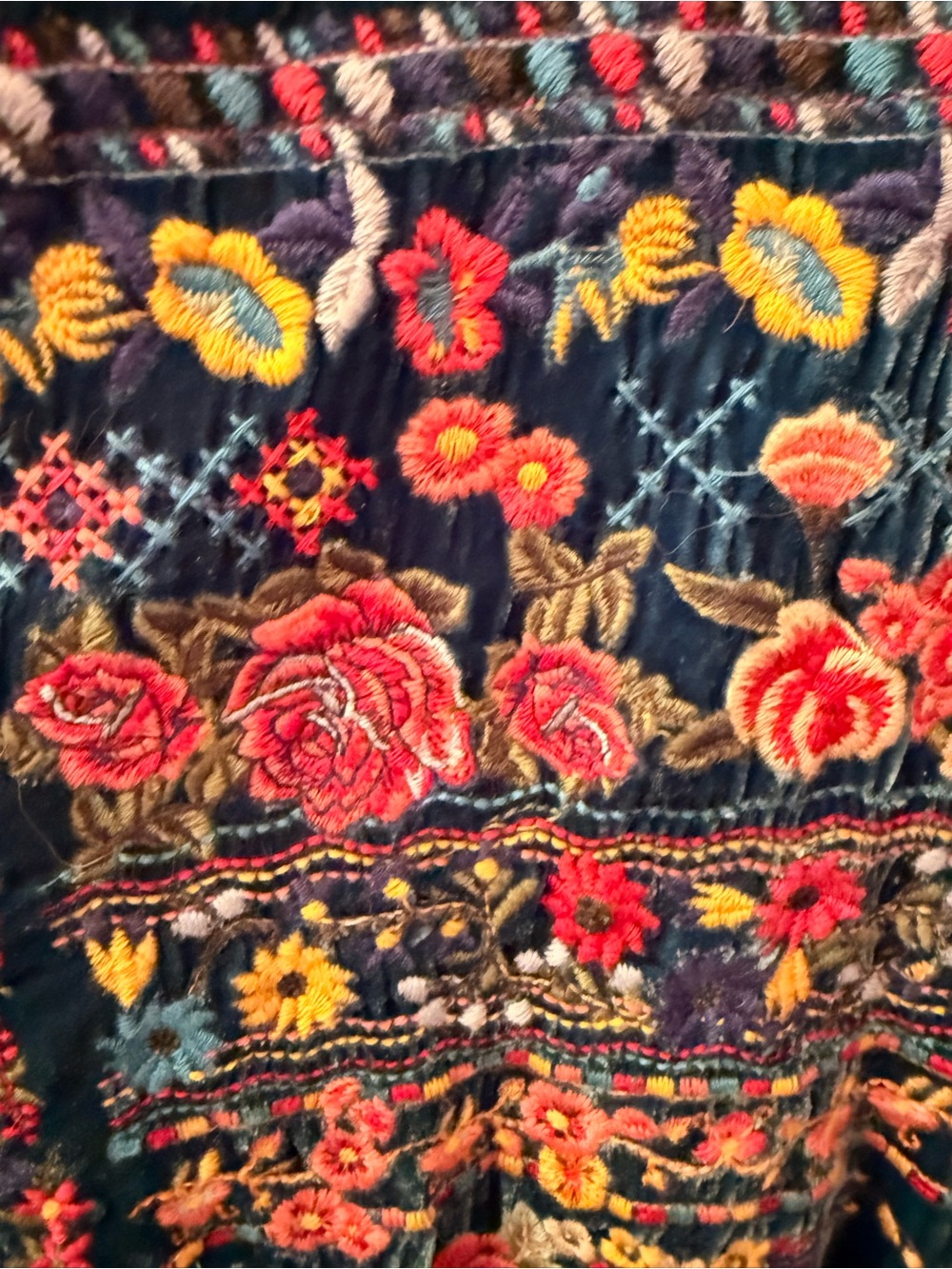 The Exotic Gorgeous Johnny Was Biza Embroidered Kimono jacket in XXL: Pls. Read - Picture 16 of 16